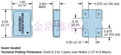 日蝕EBCA56系列汽車級32.768K振蕩器數(shù)據(jù)信息
